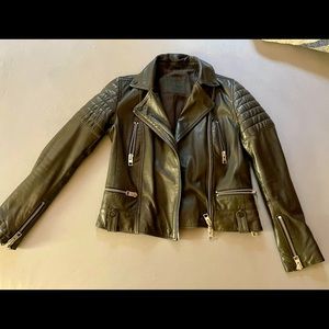 All Saints leather jacket